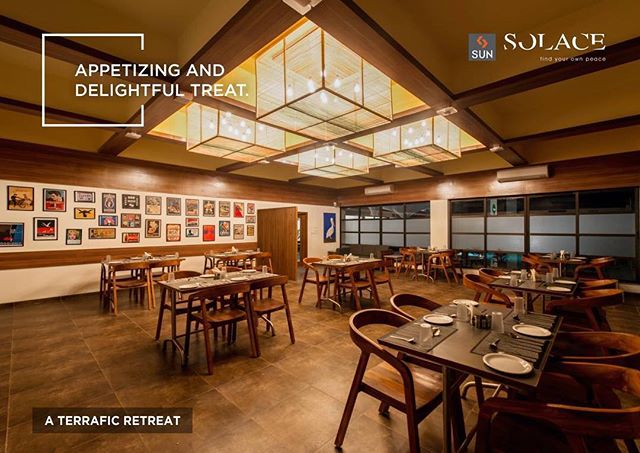 Enjoy Fine Cuisines at Sun Solace,Sanand with your loved ones! #sunsolace #weekendgetaway #familytime #ahmedabad #sunbuilders