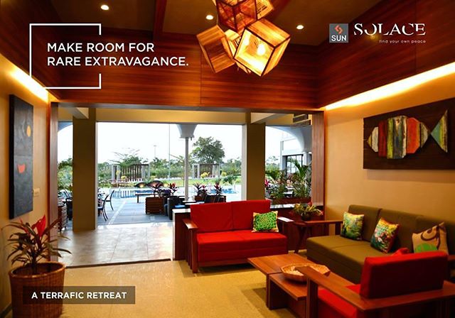 #SunSolace - The interiors are designed to match your rare taste, making an ultra-cosy corner for you to spend quality time peacefully.
Explore more: http://sunbuilders.in/sun-solace/ 
#WeekendGetaways #FamilyTime #Environment