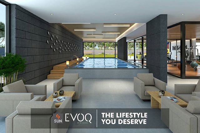 Uber-size homes offering upscale amenities that wrap you in the sheer comfort completely, at #SunEVOQ.
Explore more: http://sunbuilders.in/Sun-Evoq/
#Lifestyle #Interiors #SunBuildersGroup #Comfort