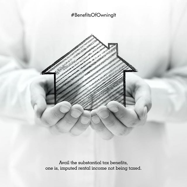 Home ownership is a great investment. Invest today for long-term returns and significant savings. #BenefitsOfOwningIt #Sunbuilders #TaxBenefits #GrabTheChance