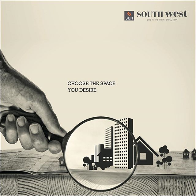 A home, office or a shop - whatever you have on your mind, #SunSouthwest has everything under one roof. 
#Sunbuilders #realestate #southbopal