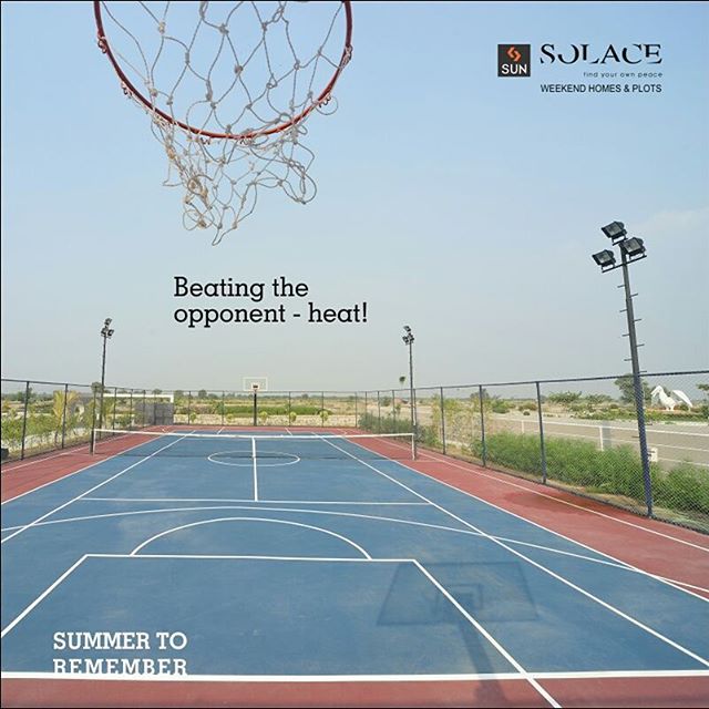 Every Summer has its own story! Nothing, not even heat stands between you and your game. Beat the heat at Sun Solace all day long. 
Reserve a holiday package, call on 9879523125. 
#SunBuilders #SunSolace #SummerToRemember #HelloSummer