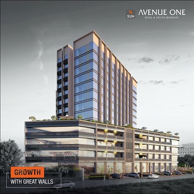 Break the rules of a stereotype office and move to a modern & minimalistic business & retail spaces at Avenue One. 
#AvenueOne #SunBuilders #RealEstate #CommercialSpaces