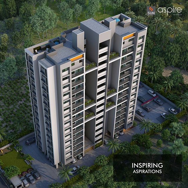 Located at Bopal Shilaj road, Sun Aspire is a place that propels your aspirations to reach new limits. Made for dreamers who persevere to make them a reality. 
#Sunbuilders #RealEstate #SunAspire #Residential