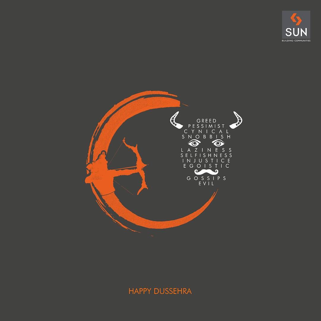 Sun Builders, celebrate, victory, good, evil., SunBuilders, HappyDussehra