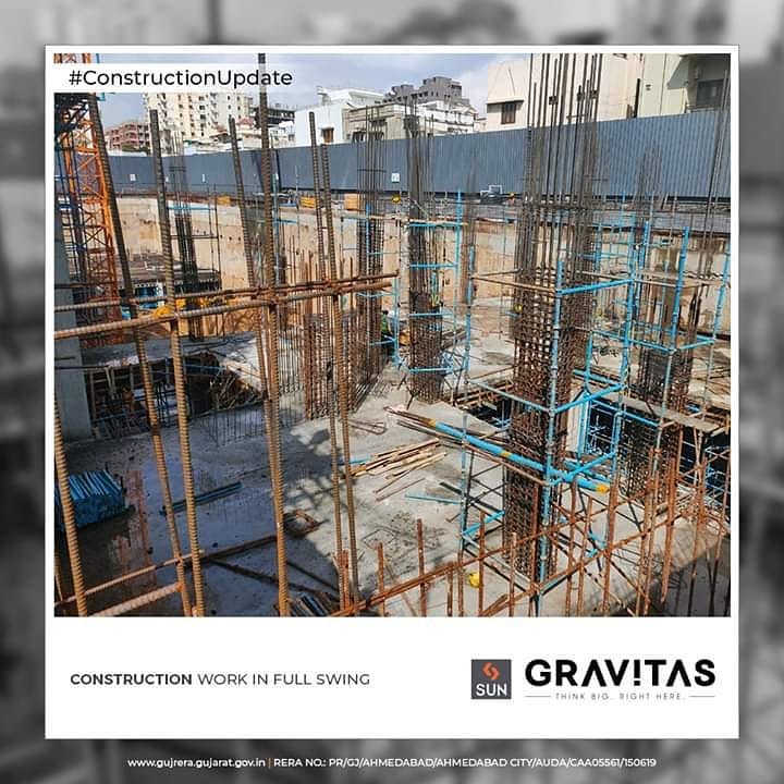 Sun Builders,  ConstructionUpdate, SunGravitas, OfficeSpaces, Tetails, SunBuildersGroup, Ahmedabad, Gujarat, RealEstate