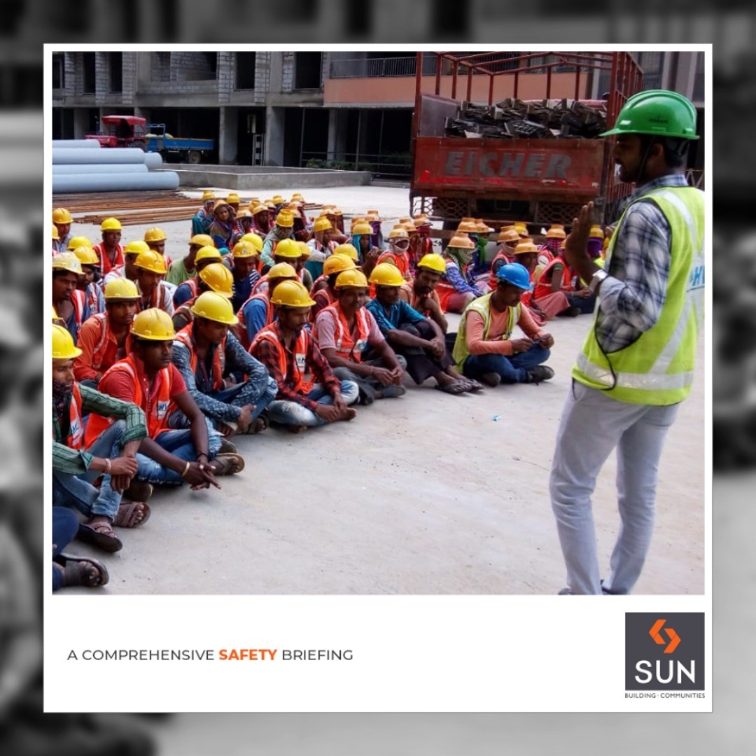 Sun Builders, SafetySession, SunBuilders, RealEstate, Ahmedabad, RealEstateGujarat, Gujarat