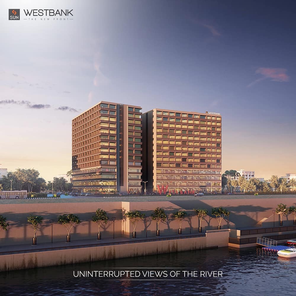 Sun Builders,  SunBuildersGroup, SunBuilders, SunWestBank, Commercial, Retail, AshramRoad, RiverFront, RealEstate, RealEstateAhmedabad, Ahmedabad, Gujarat, GujaratRealEstate, India