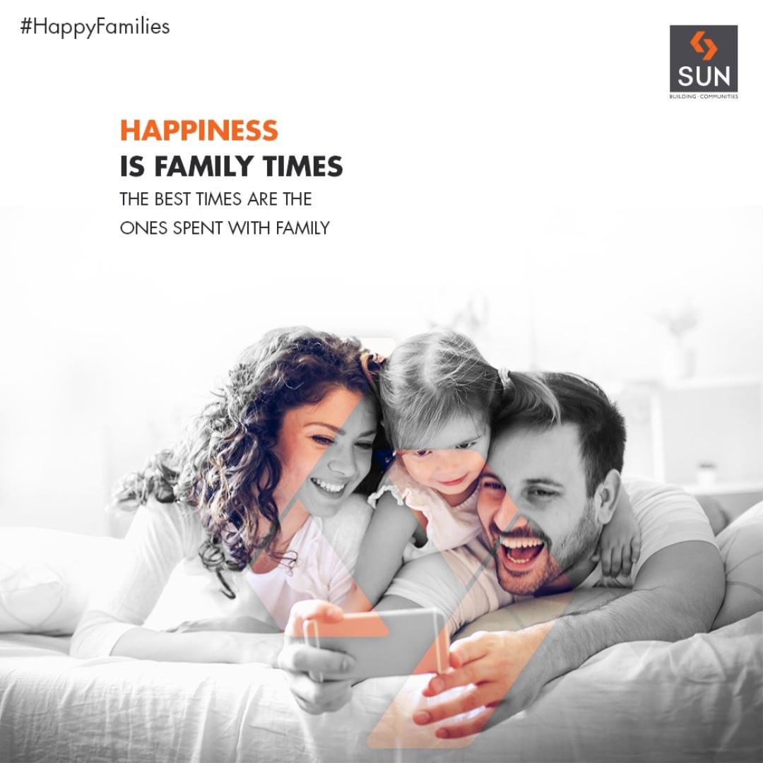 The best times are the ones spent with family.

#HappyFamilies #SunBuildersGroup #RealEstate #SunBuilders #Ahmedabad #Gujarat