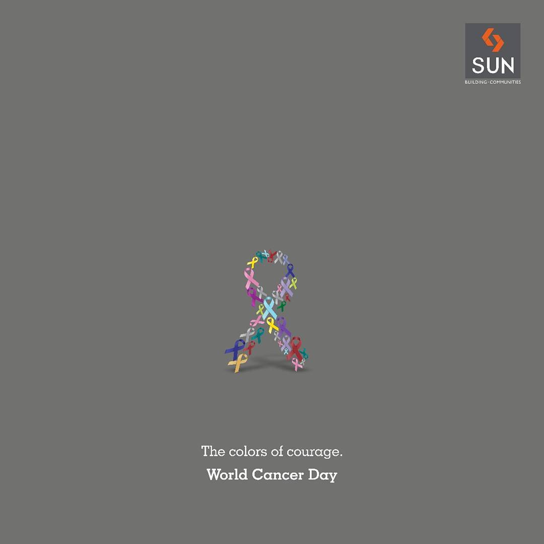 Sun Builders, WorldCancerDay, BeBrave, YouCan, FightCancer