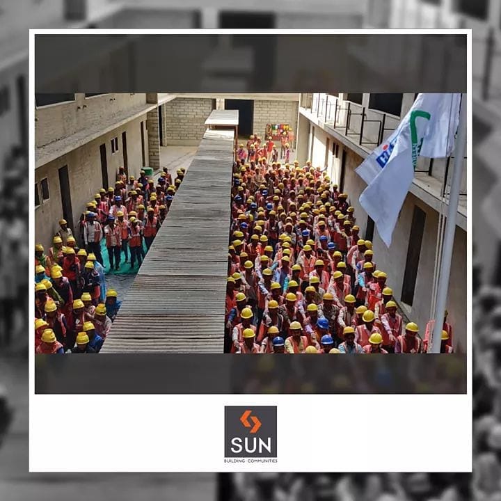 Sun Builders,  NationalSafetyWeek, SafetyWeek, Safety, SunBuildersGroup, RealEstate, SunBuilders, Ahmedabad, Gujarat