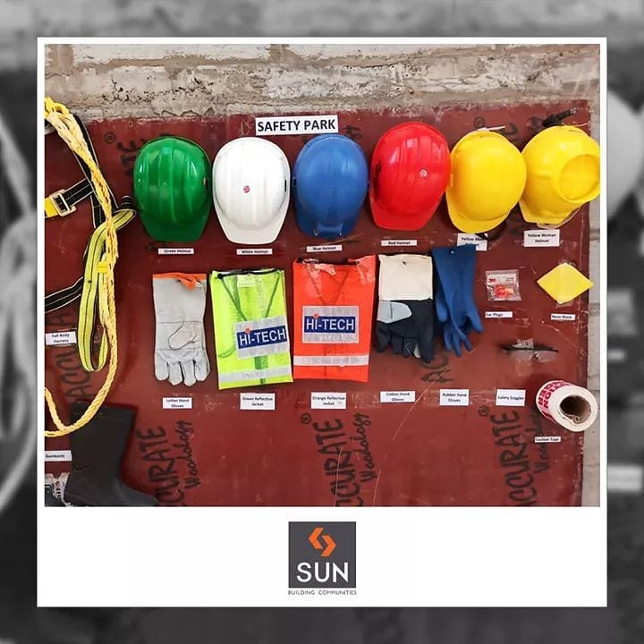 Sun Builders,  NationalSafetyWeek, SafetyWeek, Safety, SunBuildersGroup, RealEstate, SunBuilders, Ahmedabad, Gujarat