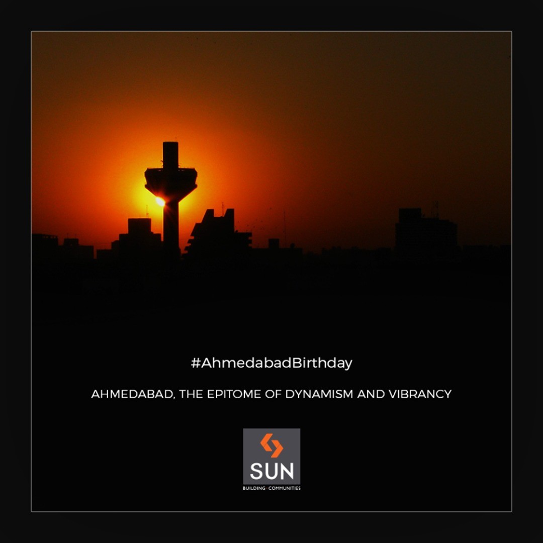 Sun Builders, HappyBirthdayAmdavad, HappyBirthdayAhmedabad, AhmedabadBirthday, MaruAmdavad, HappyBirthdayAmdavad2020, SunBuildersGroup, Ahmedabad, Gujarat, RealEstate