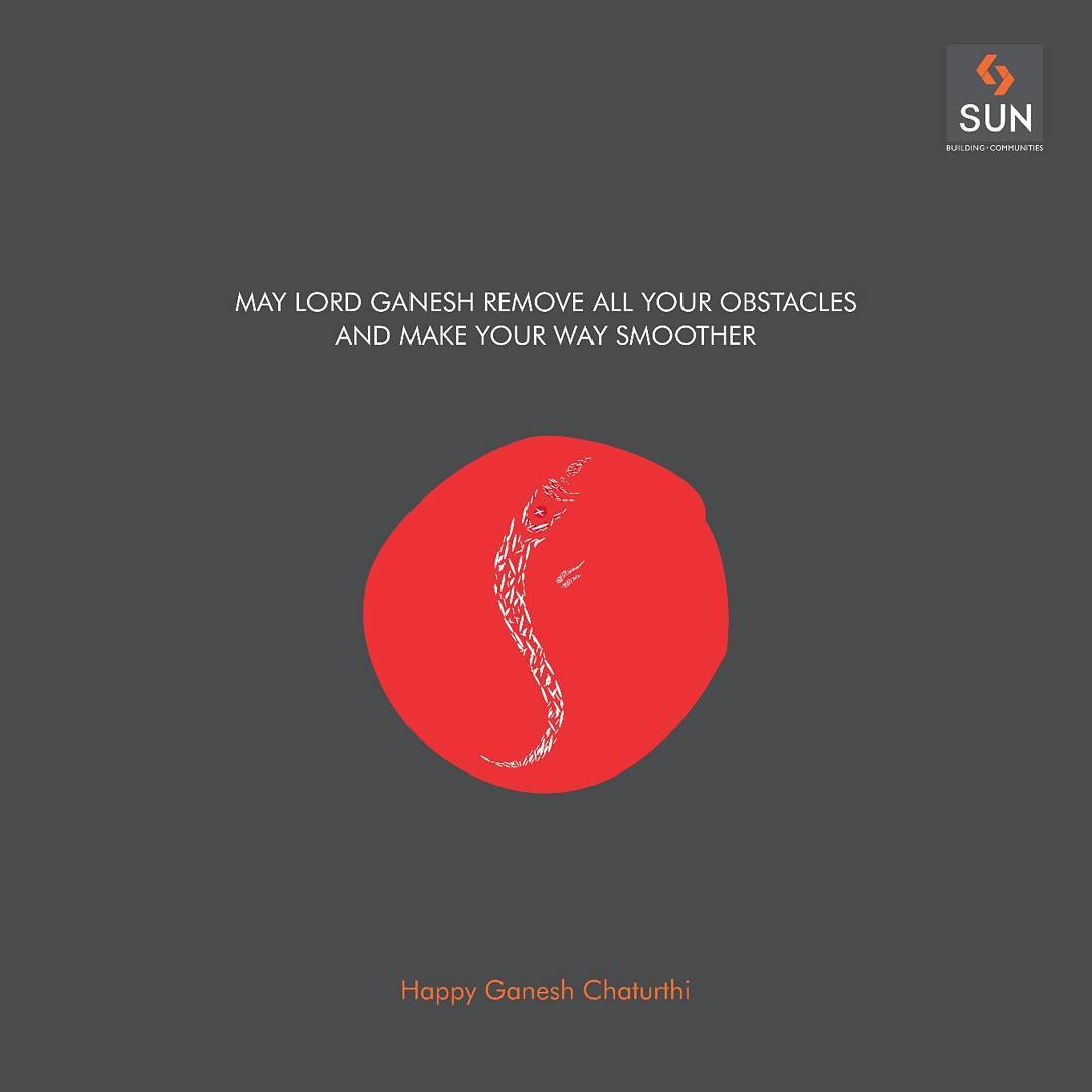 Sun Builders, HappyGaneshChaturthi, SunBuilders, LordGanesha