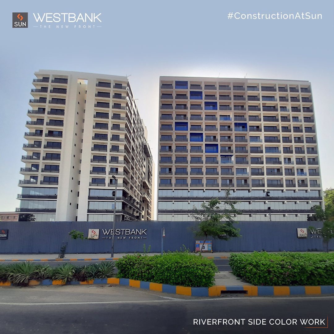Sun Builders, SunBuildersGroup, SunBuilders, SunWestBank, Commercial, Offices, Retail, ConstructionAtSun, AshramRoad, RiverFront, PossessionShortly, BuildingCommunities, SmartInvestment, realestateahmedabad