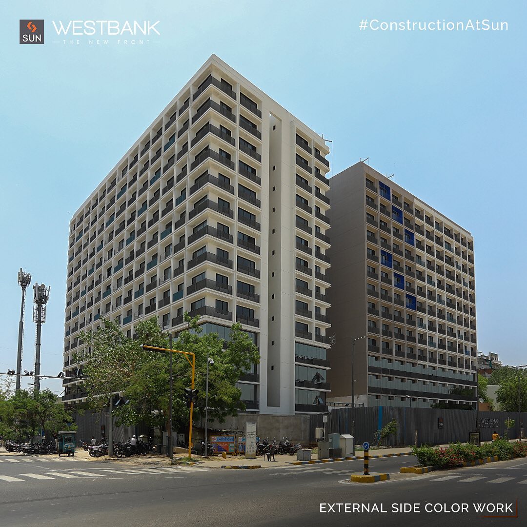Sun Builders,  SunBuildersGroup, SunBuilders, SunWestBank, Commercial, Offices, Retail, ConstructionAtSun, AshramRoad, RiverFront, PossessionShortly, BuildingCommunities, SmartInvestment, realestateahmedabad