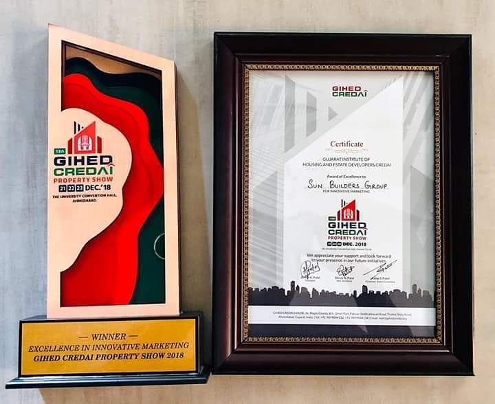 Sun Builders,  GIHED2018, SunbuildersGroup, GIHEDpropertyshow, RealEstate, Ahmedabad, Gujarat