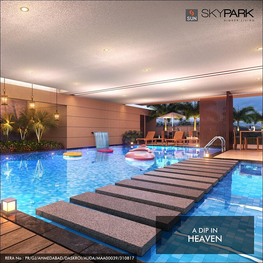 Sun Builders, SunBuilders, SwimmingPool, Residential, Luxury, Amenities, QualityLiving, SunSkyPark