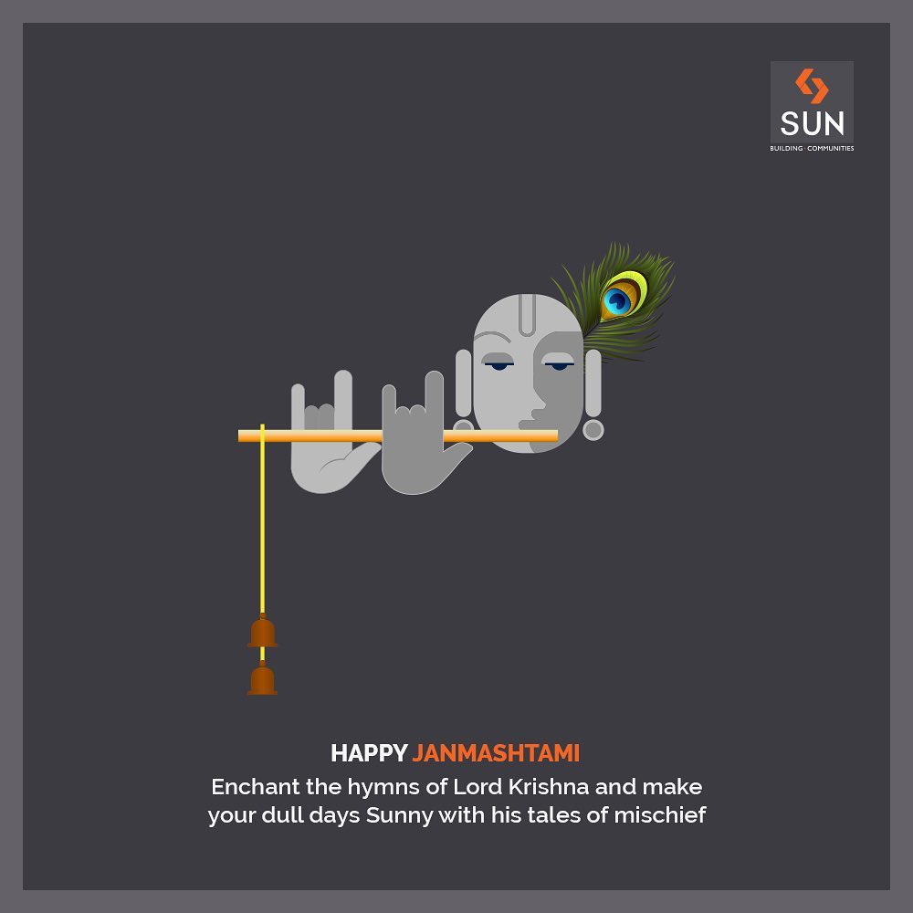 Sun Builders, HappyJanmashtami, SunBuildersGroup, Ahmedabad, Gujarat, SunBuilders, RealEstate
