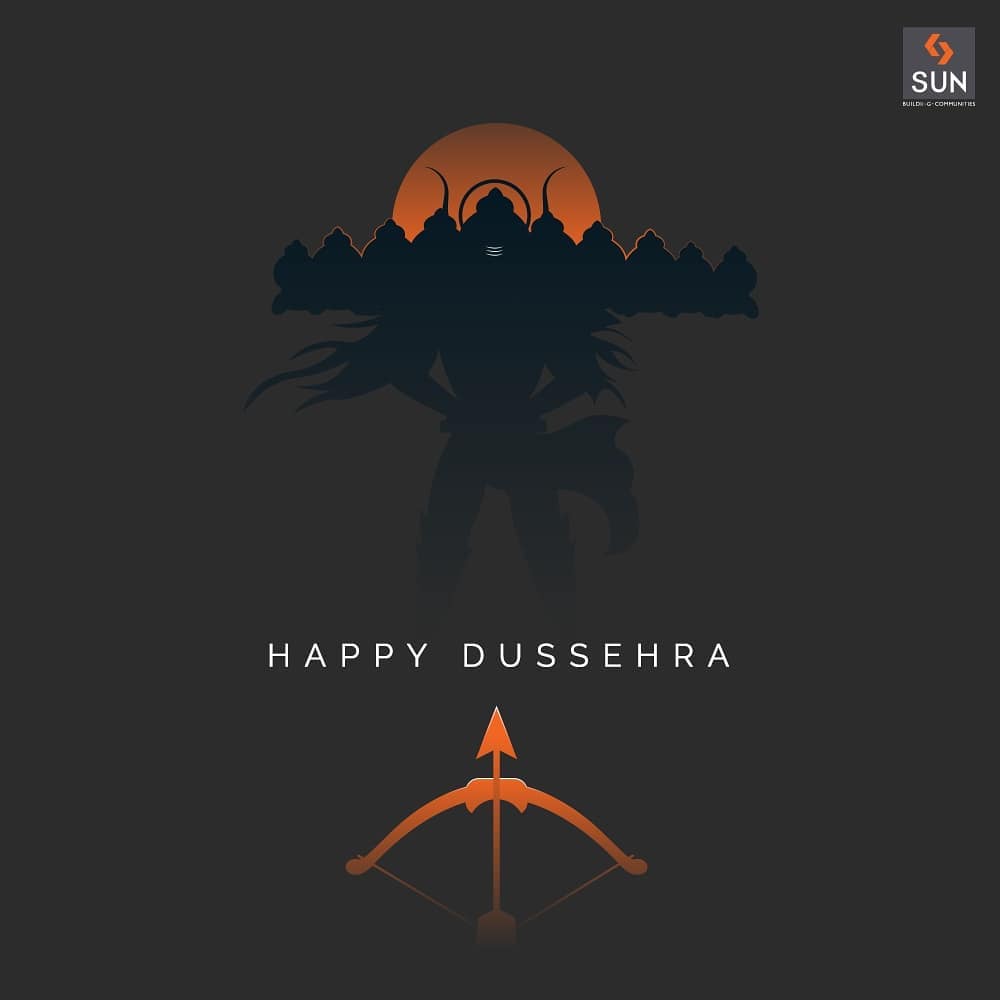 Sun Builders, Dussehra, HappyDussehra, Dussehra2020, DussehraFestival, Ram, Ravana, GoodOverEvil, Ramayana, Festival, IndianFestival, Celebration, SunBuildersGroup, SunBuilders, RealEstate, Ahmedabad, RealEstateGujarat, Gujarat