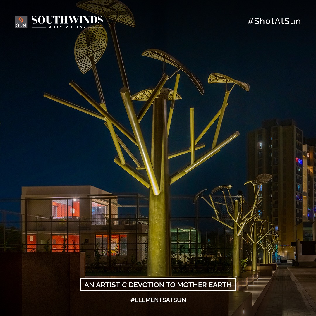 With the virtue of installing such magnificently designed art installations, we aim to convey the message of harmony between art and the environment while inspiring dialogue and fostering community.

#ElementsAtSun #ArtInstallation #SunBuildersGroup #SunBuilders #SunSouthWinds #Residential #Retail #SouthBopal #SOBO #BuildingCommunities #RealEstateAhmedabad