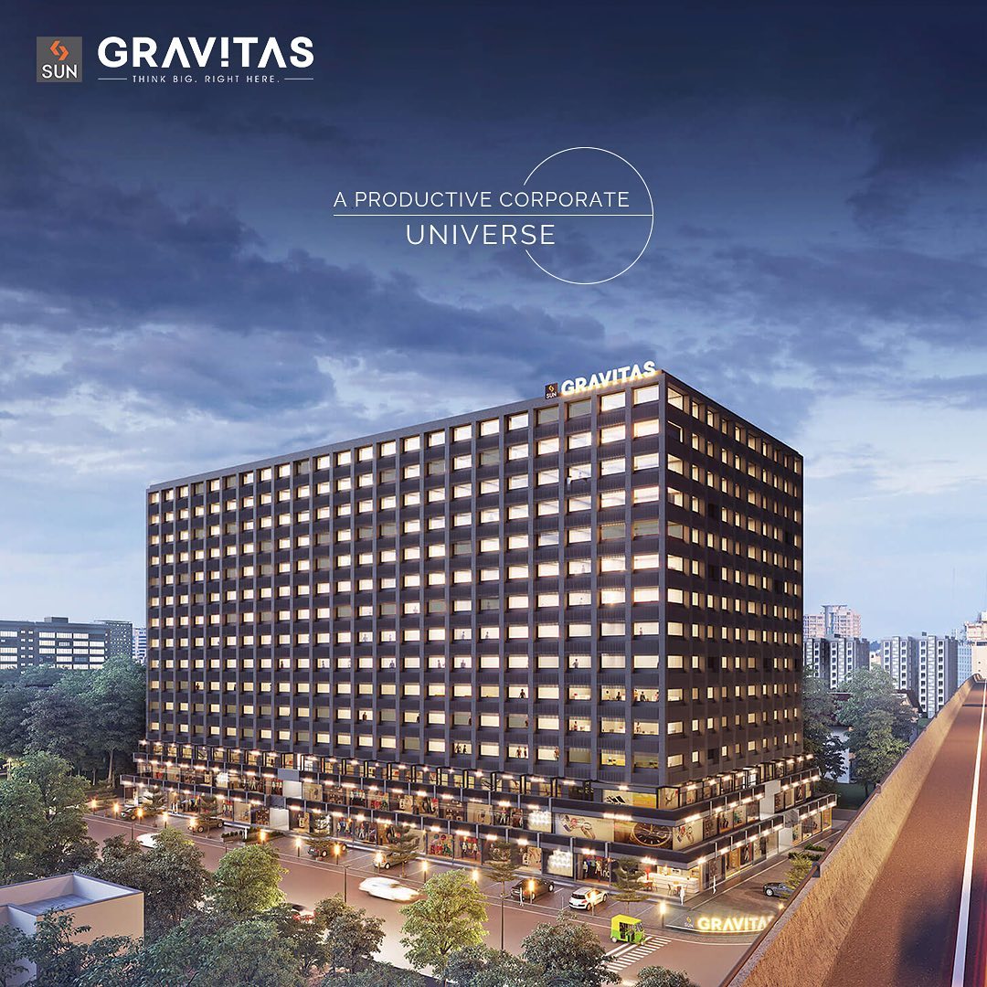 Sun Builders, SunBuildersGroup, SunBuilders, SunGravitas, SampleOffice, CommercialSpace, Offices, Retail, Showrooms, BuildingCommunities, SmartInvestment, ShyamalCrossRoad, RealEstateAhmedabad