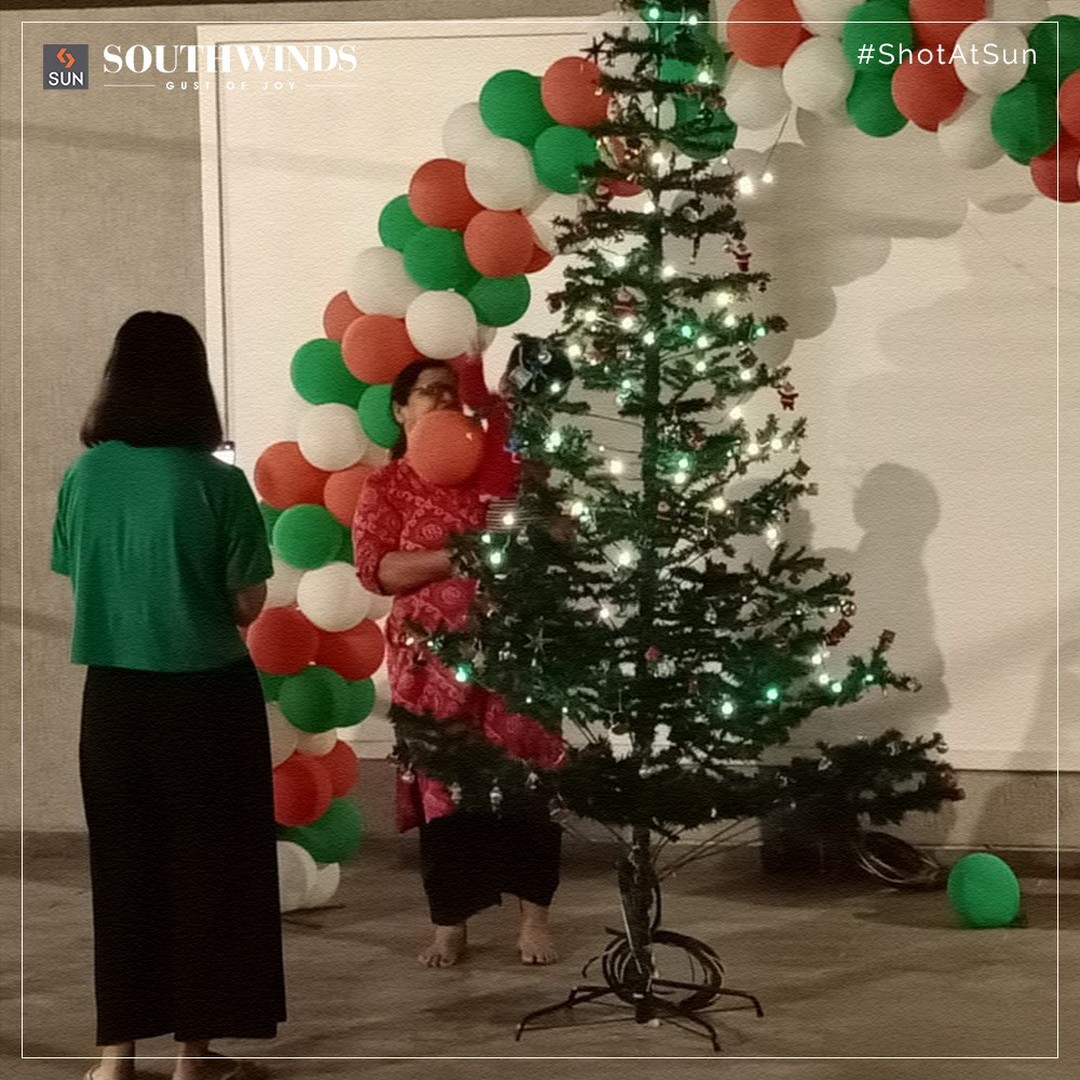 Sun Builders,  SunBuildersGroup, SunBuilders, SunSouthWinds, Residential, Retail, ChristmasCelebration, SouthBopal, SOBO, RealEstate, RealEstateAhmedabad, Ahmedabad, Gujarat, GujaratRealEstate, India
