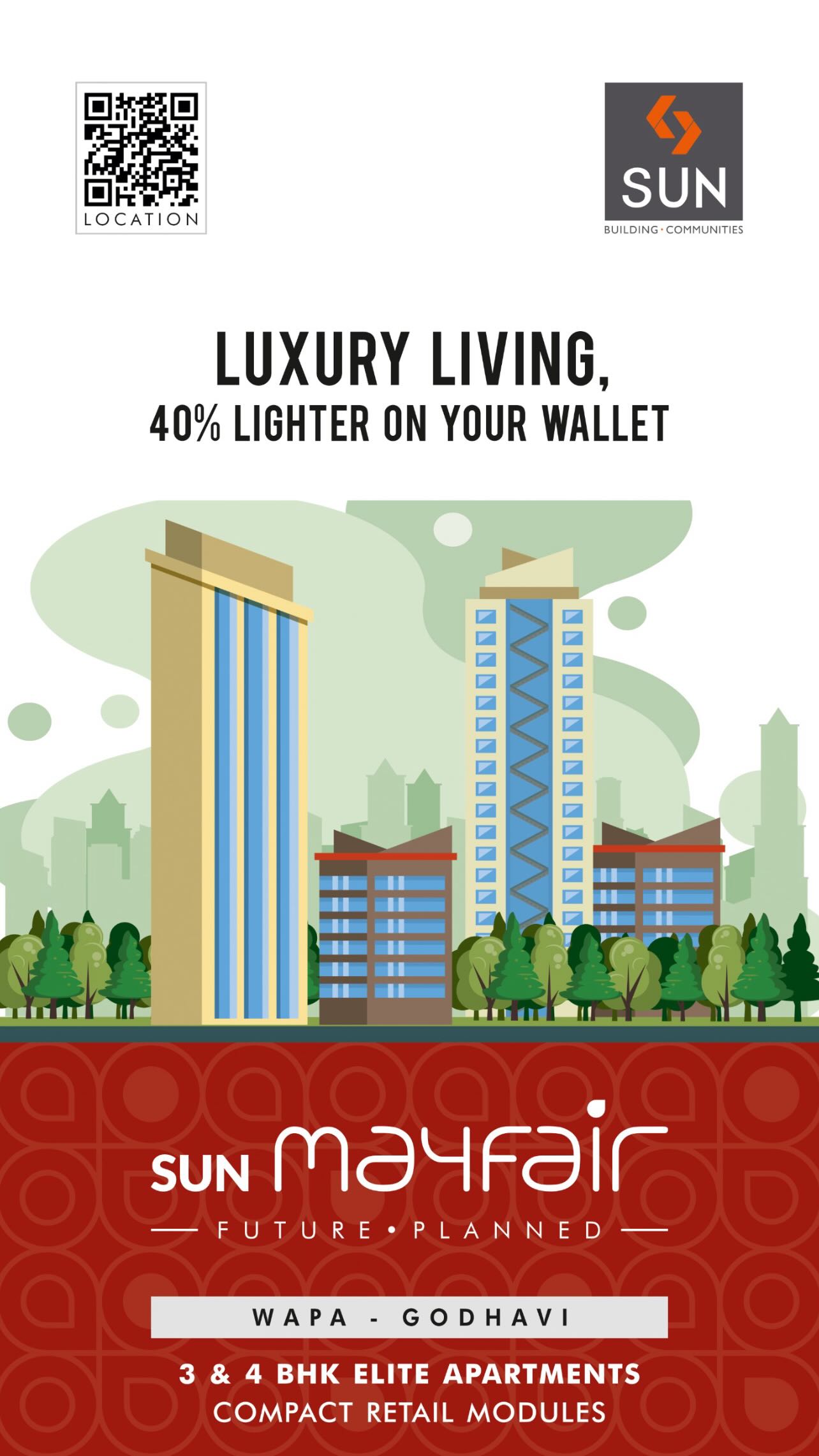 Sun Builders,  SunBuilders, SunBuildersGroup, SunSkyPark, SkyPark, Residential, Bopal, Ambli, ShotAtSun, LuxuryHomes, 3BHK, 4BHK, CompletedProject, BuildingCommunities, RealEstateAhmedabad