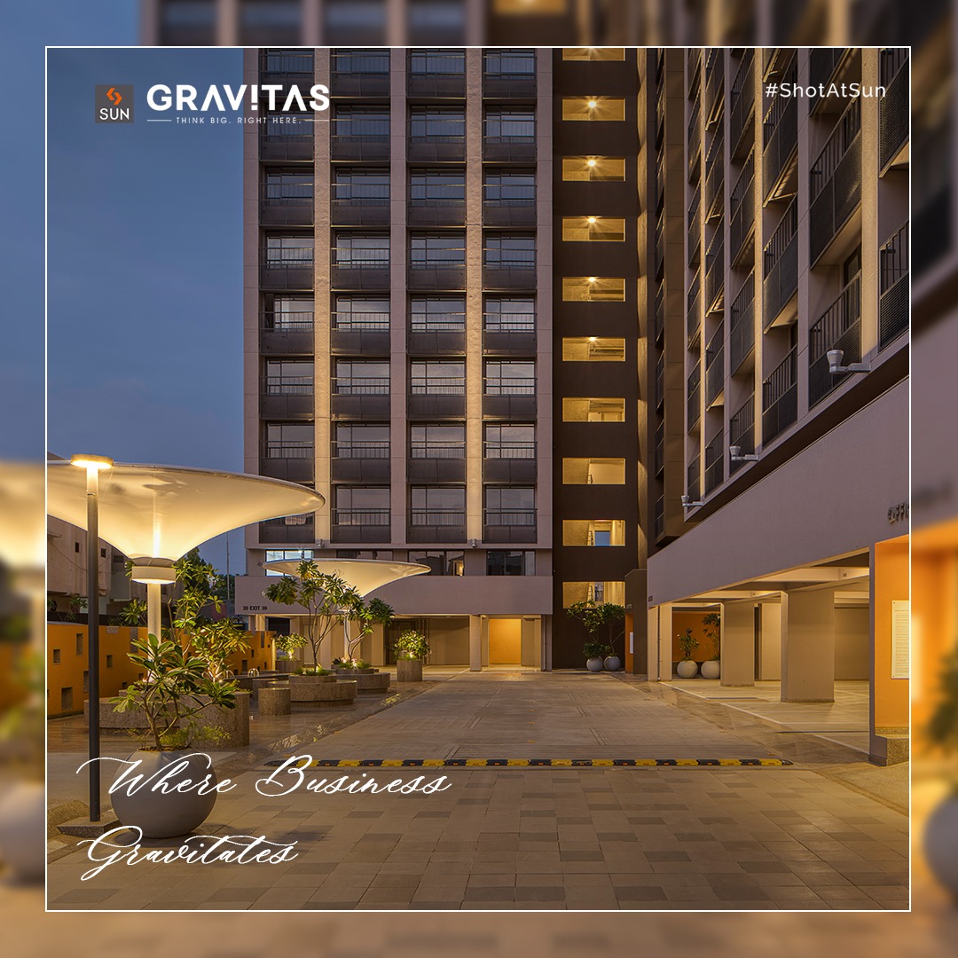 Sun Builders, SunBuildersGroup, SunBuilders, SunGravitas, SampleOffice, CommercialSpace, Offices, Retail, Showrooms, BuildingCommunities, SmartInvestment, ShyamalCrossRoad, realestateahmedabad