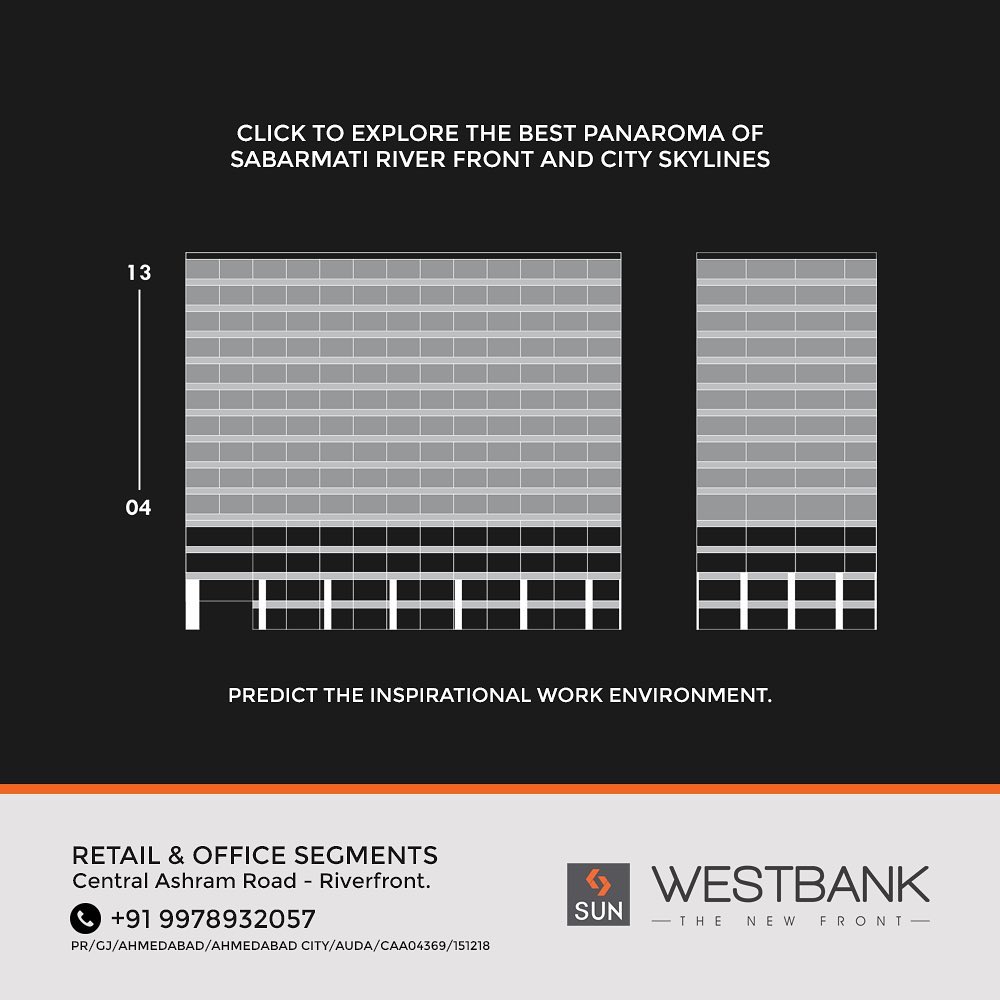 Sun Builders, SunWestBank, SunBuildersGroup, Ahmedabad, Gujarat, RealEstate, SunBuilders, Ashramroad, Riverfront, offices, showrooms, VirtualReality, vr