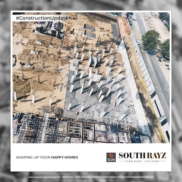 Sun Builders,  ConstructionUpdate, SouthRayz, FlowRight, LiveRight, SunBuildersGroup, SunBuilders, RealEstate, Ahmedabad, RealEstateGujarat, Gujarat