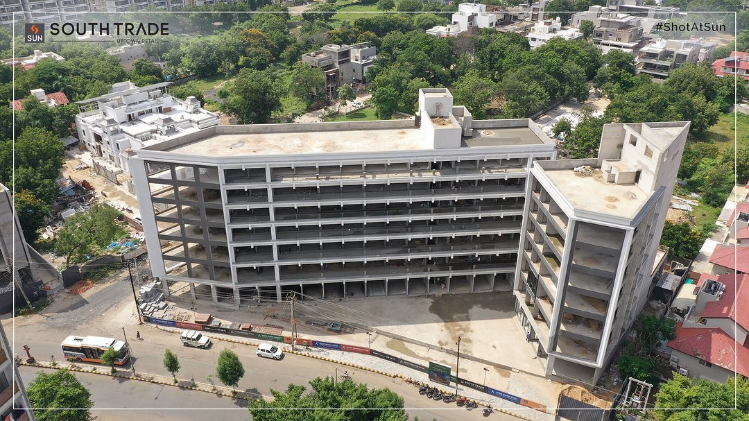 Sun Builders,  ConstructionUpdate, ProjectInMaking, SunBuildersGroup, SunBuilders, SunSouthTrade, Retail, Showroom, SouthBopal, SOBO, RealEstateAhmedabad