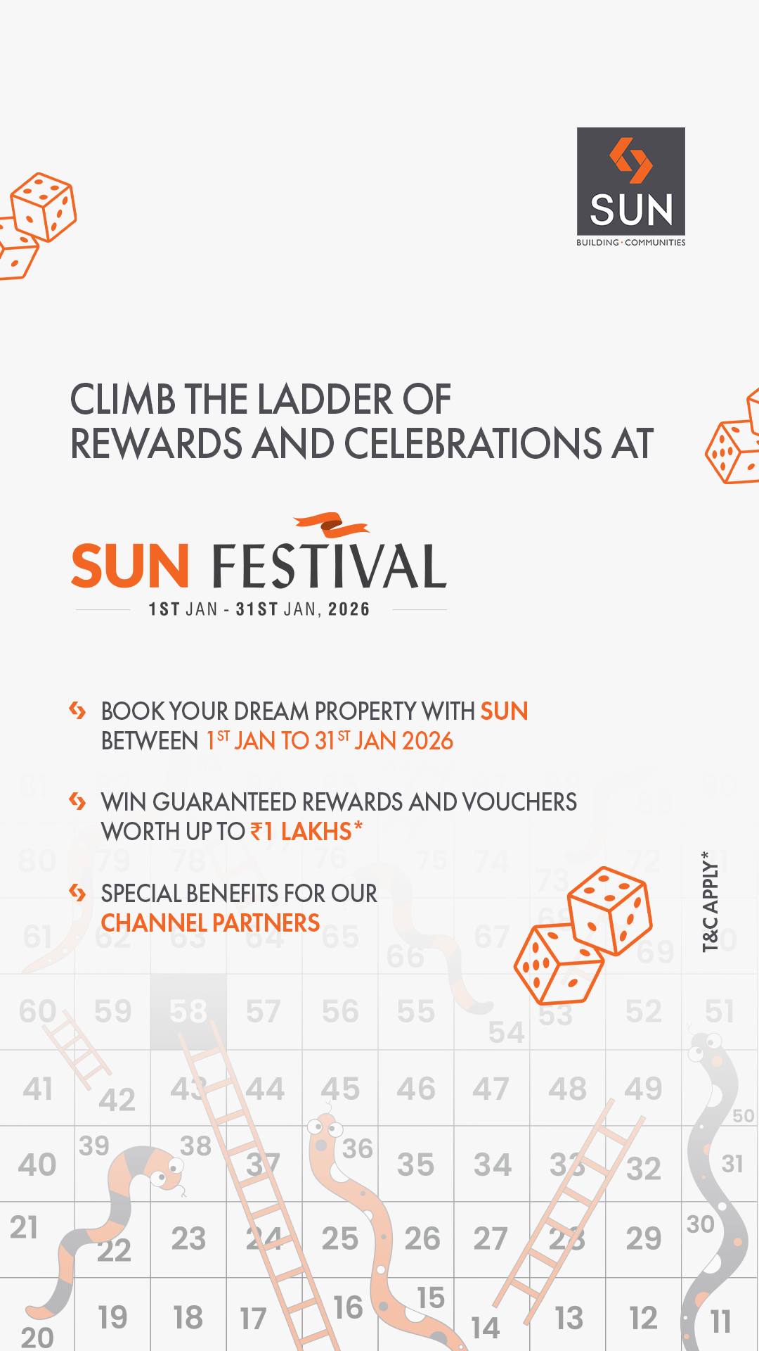 Sun Builders,  Orbit, SunBuildersLegacy, CommercialExcellence, BuiltForGrowth, DesignDrivenSuccess, FutureReadySpaces, RetailAndWorkspaces, ShotAtSun, Flashback