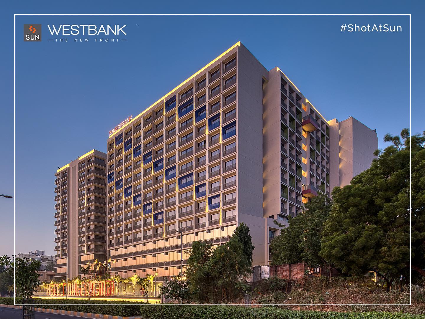Sun Builders,  SunBuildersGroup, SunBuilders, SunWestBank, ShotAtSun, Commercial, Offices, Retail, AshramRoad, RiverFront, PossessionReady, BuildingCommunities, SmartInvestment, RealEstateAhmedabad, helloahmedabad