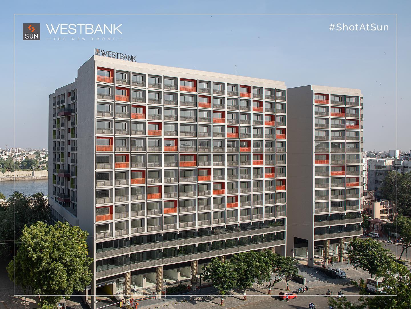 Sun Builders,  SunBuildersGroup, SunBuilders, SunWestBank, ShotAtSun, Commercial, Offices, Retail, AshramRoad, RiverFront, PossessionReady, BuildingCommunities, SmartInvestment, RealEstateAhmedabad, helloahmedabad