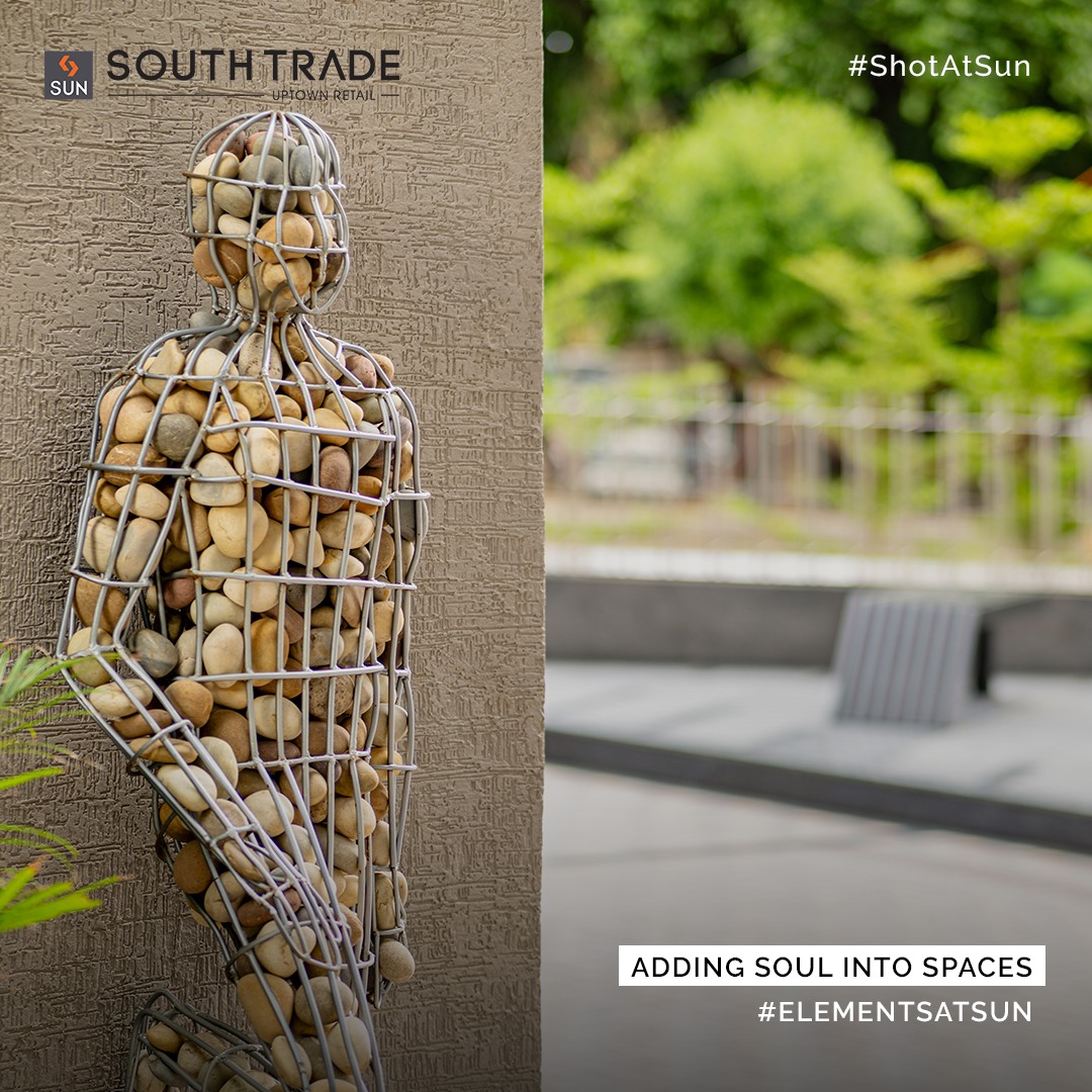 Sun Builders,  ArtInstallation, ElementsAtSun, SunBuildersGroup, SunBuilders, Retail, RealEstateAhmedabad, SunSouthTrade