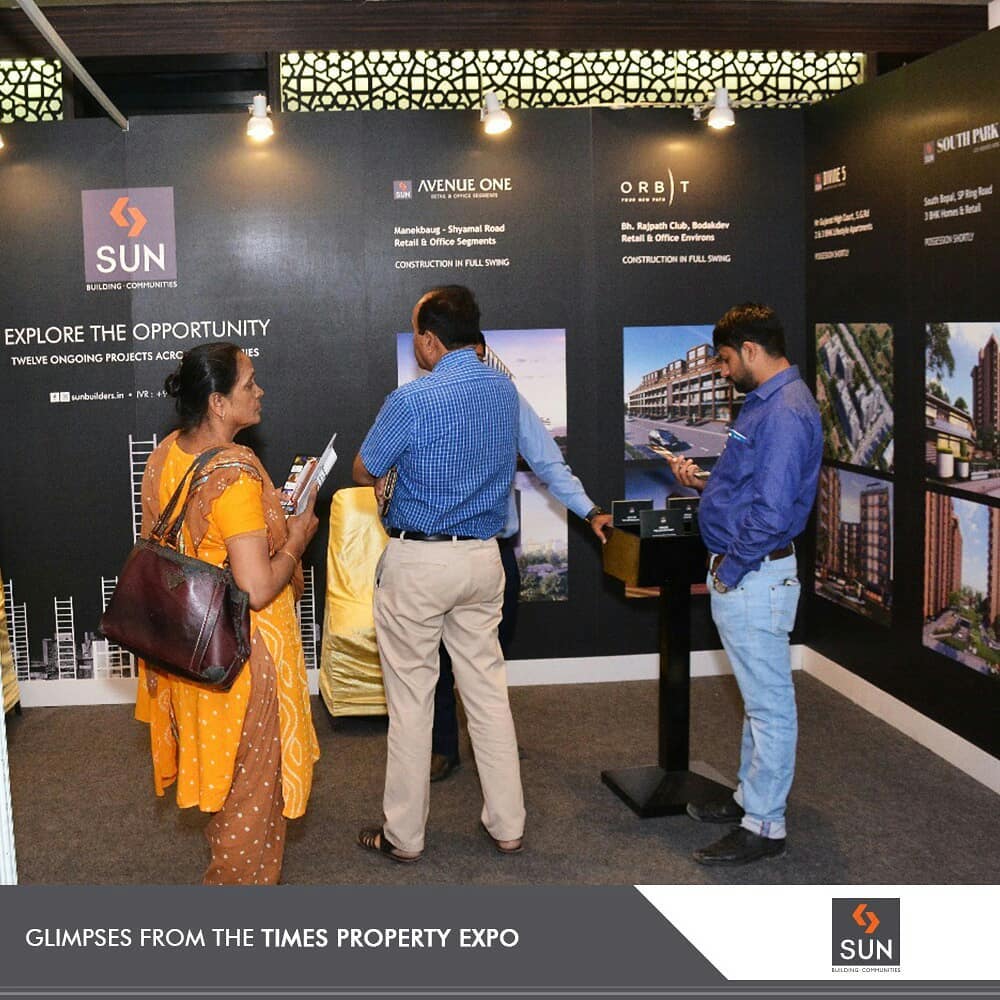 Sun Builders,  TimesPropertyExpo., SunBuildersGroup, RealEstate, SunBuilders, Ahmedabad
