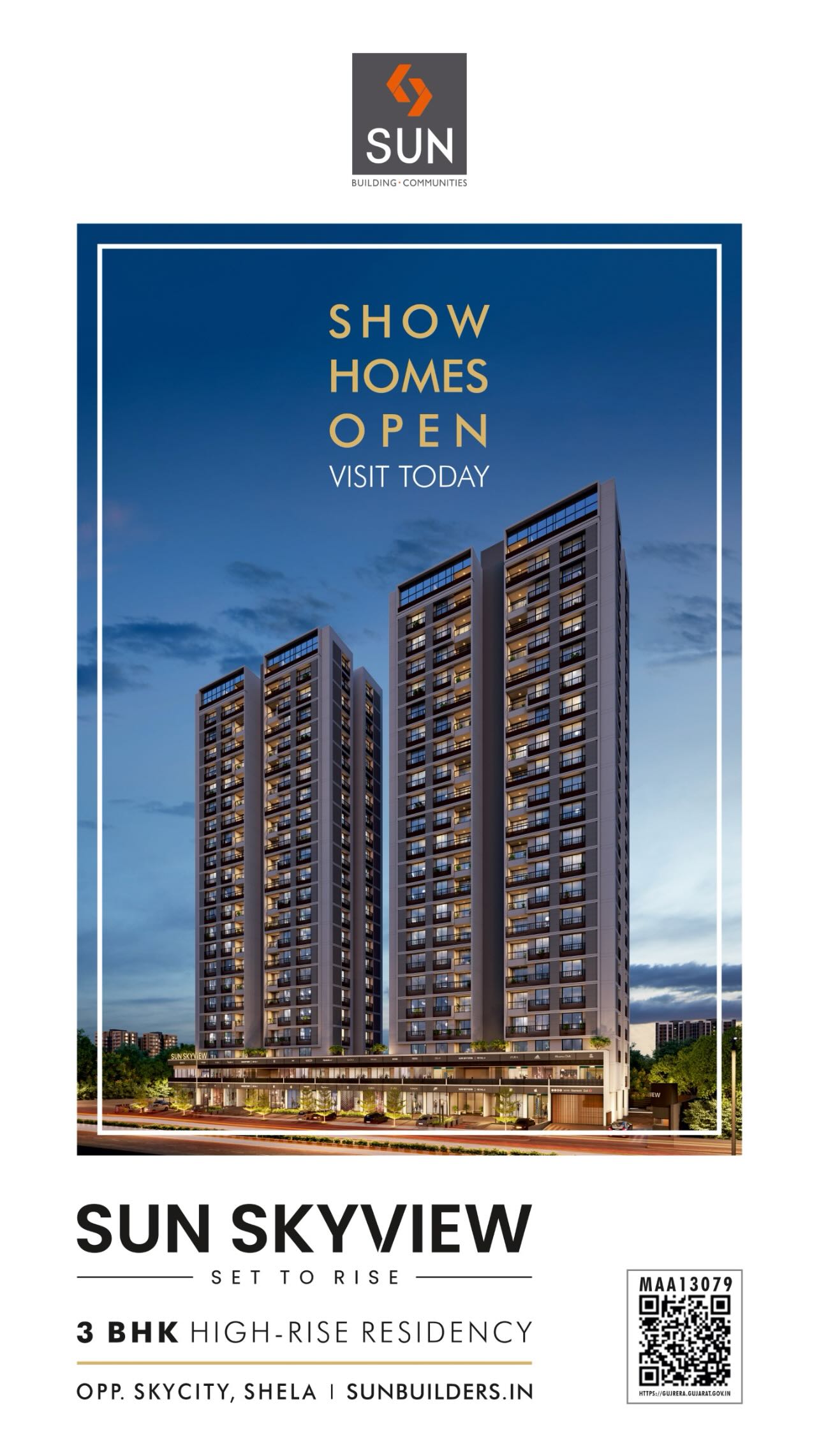 Sun Builders,  Sun Builders in Ahmedabad | Residential Projects | Commercial Projects| Plotting Projects | Hospitality Projects