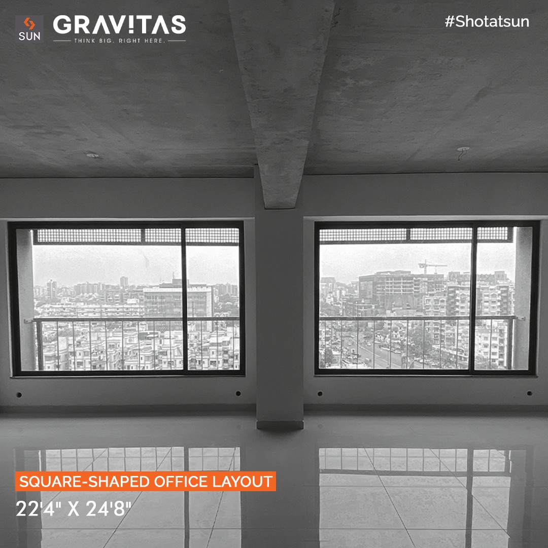 We are offering an uninterrupted view into the future at Sun Gravitas, with our ready possession smart & bright square-shaped 1010 sq. ft. work spaces, functional for ergonomic interior layouts.

For Details Call: +91 9978932059
Location: Near Shyamal Cross Road
Status: Ready Possession

#SunBuildersGroup #SunBuilders #SunGravitas #SampleOffice #BUPermission #BUPermissionReceived #CommercialSpace #Offices #Retail #Showrooms #BuildingCommunities #SmartInvestment #ShyamalCrossRoad #RealEstateAhmedabad