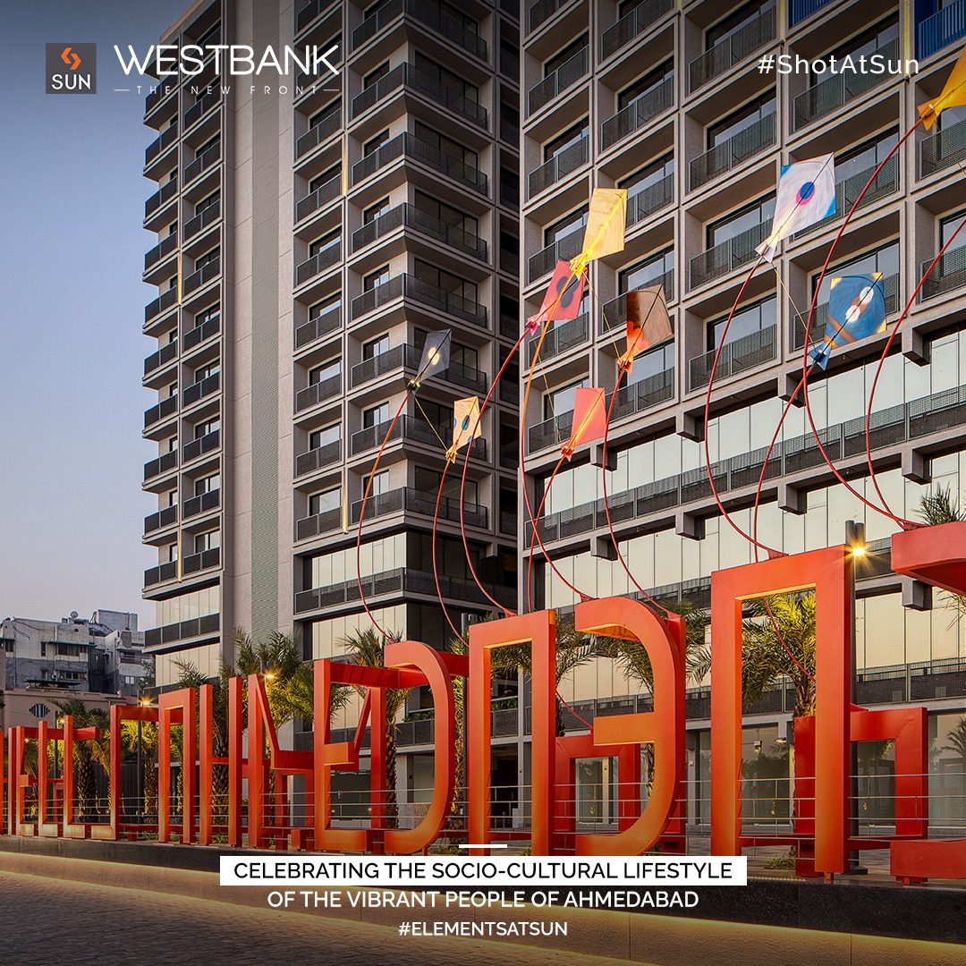 Sun Builders, ElementsAtSun, ArtInstallation, SunWestBank, WestBank, TheNewFront, TheNewConnect, TheBusinessCenter, RealEstate, Ahmedabad, SunBuilders, SunBuildersGroup