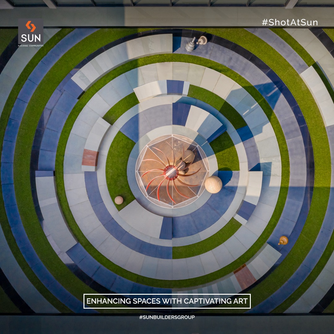 Captivating artwork that enhances spaces and inspires people to appreciate the beauty of craft at the Sun Corporate House.

This carefully curated masterpiece transcends mere visual aesthetics by creating an immersive experience that transports us to realms where imagination knows no bounds.

#ArtInstallation #ElementsAtSun #SunBuildersGroup #SunBuilders #SunHouse #SunCorporateHouse #BuildingCommunities #RealEstateAhmedabad
