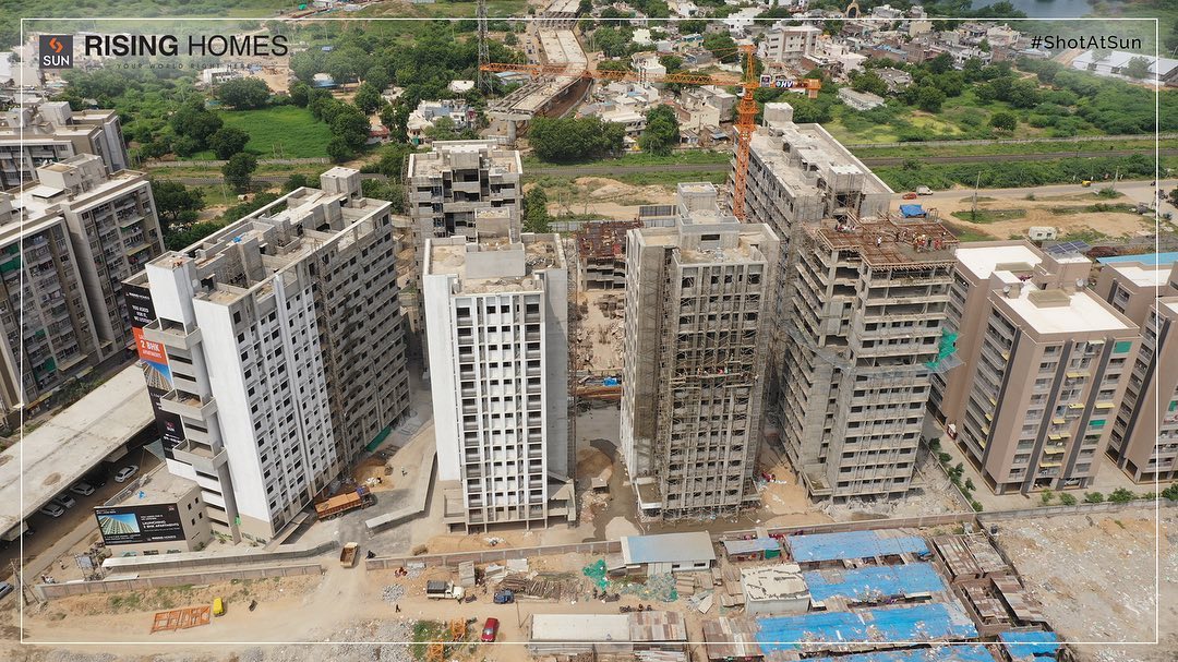 Sun Builders,  ConstructionUpdate, ProjectInMaking, SunBuildersGroup, SunBuilders, SunRisingHomes, RisingHomes, Residental, Retail, CompactLiving, AffordableHomes, Homes, 1BHK, 1.5BHK, Jagatpur, BuildingCommunities, RealestateAhmedabad