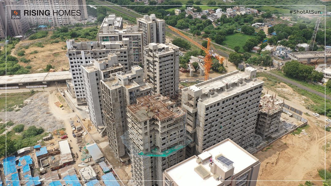 Sun Builders,  ConstructionUpdate, ProjectInMaking, SunBuildersGroup, SunBuilders, SunRisingHomes, RisingHomes, Residental, Retail, CompactLiving, AffordableHomes, Homes, 1BHK, 1.5BHK, Jagatpur, BuildingCommunities, RealestateAhmedabad