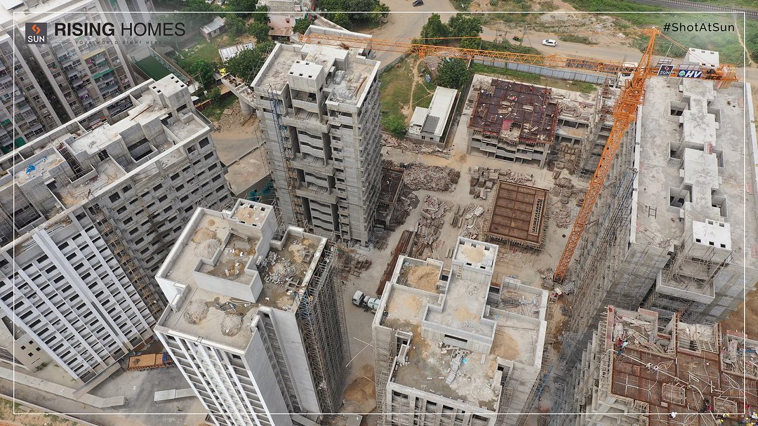 Sun Builders,  ConstructionUpdate, ProjectInMaking, SunBuildersGroup, SunBuilders, SunRisingHomes, RisingHomes, Residental, Retail, CompactLiving, AffordableHomes, Homes, 1BHK, 1.5BHK, Jagatpur, BuildingCommunities, RealestateAhmedabad