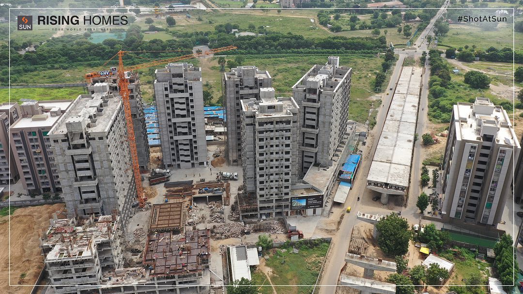 Sun Builders,  ConstructionUpdate, ProjectInMaking, SunBuildersGroup, SunBuilders, SunRisingHomes, RisingHomes, Residental, Retail, CompactLiving, AffordableHomes, Homes, 1BHK, 1.5BHK, Jagatpur, BuildingCommunities, RealestateAhmedabad