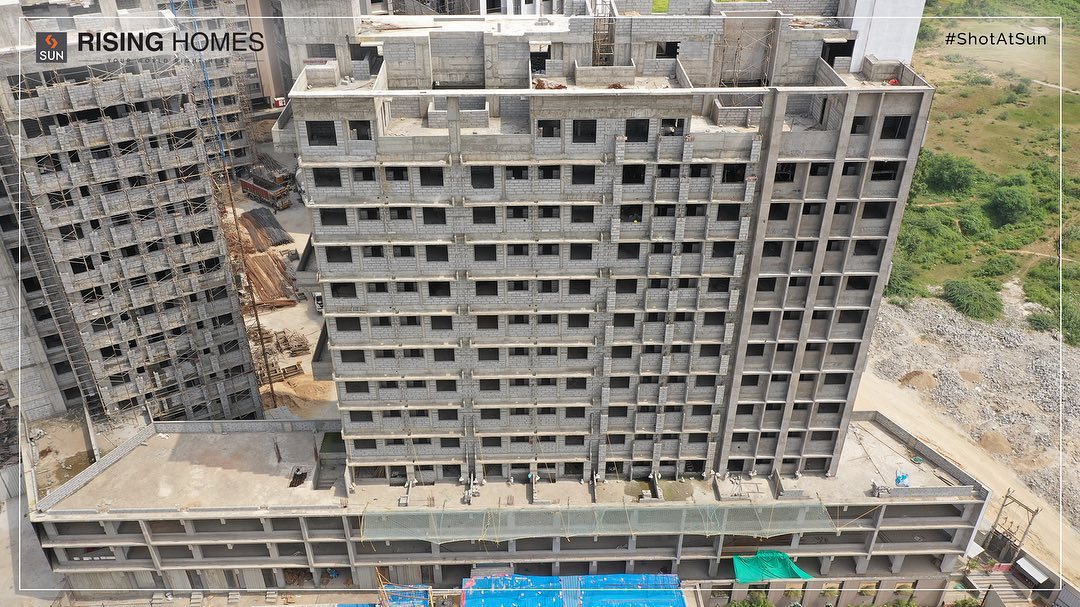 Sun Builders,  ConstructionUpdate, ProjectInMaking, SunBuildersGroup, SunBuilders, SunRisingHomes, RisingHomes, Residental, Retail, CompactLiving, AffordableHomes, Homes, 1BHK, 1.5BHK, Jagatpur, BuildingCommunities, RealestateAhmedabad