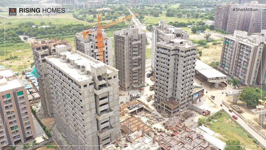 Sun Builders,  ConstructionUpdate, ProjectInMaking, SunBuildersGroup, SunBuilders, SunRisingHomes, RisingHomes, Residental, Retail, CompactLiving, AffordableHomes, Homes, 1BHK, 1.5BHK, Jagatpur, BuildingCommunities, RealestateAhmedabad