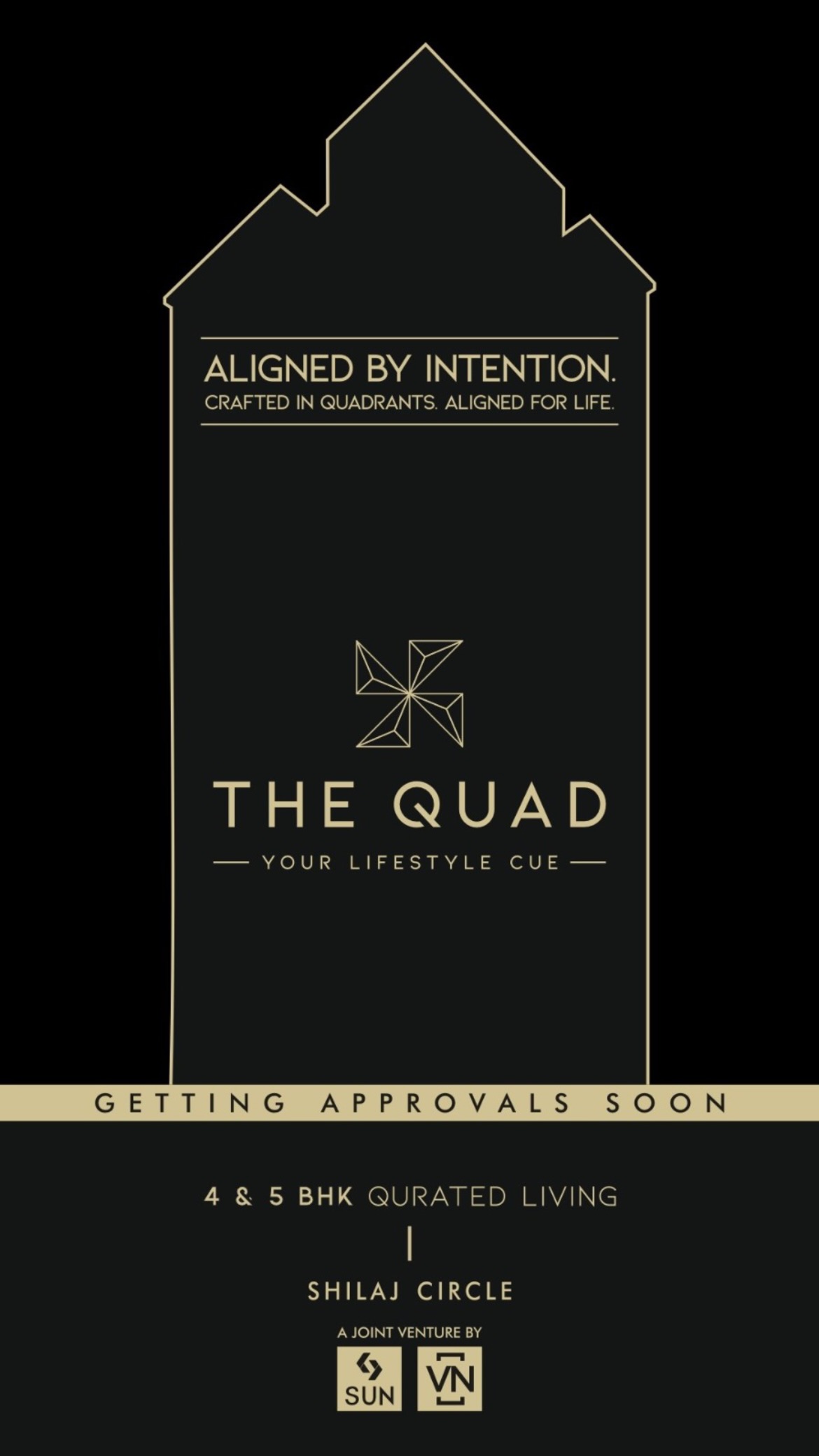 Sun Builders,  TheQuad, SunBuildersGroup, ShilajCircle, UrbanElegance, FutureReadyLiving, CornerOfLife, ModernConnections