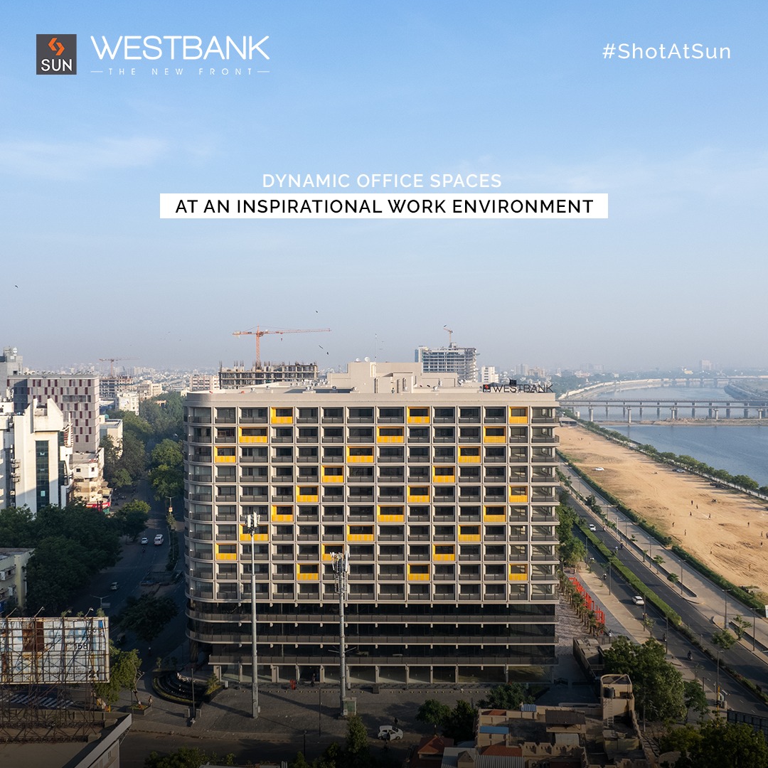 Sun Builders,  SunBuildersGroup, SunBuilders, SunWestBank, ShotAtSun, Commercial, Offices, Retail, AshramRoad, RiverFront, PossessionReady, BuildingCommunities