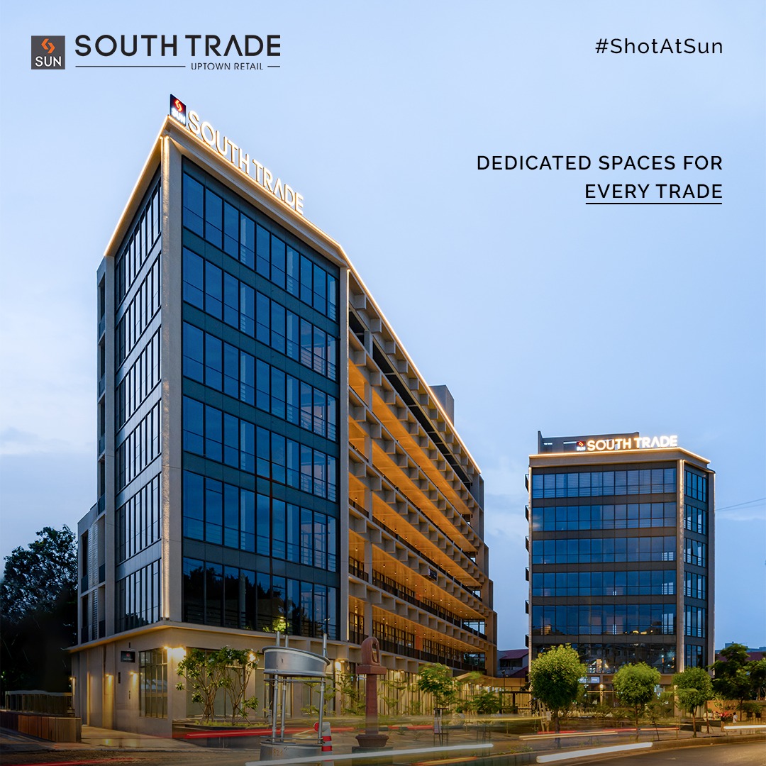 Sun Builders, SunBuildersGroup, SunBuilders, SunSouthTrade, Retail, Showroom, SouthBopal, SOBO, RealEstateAhmedabad